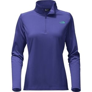 The North Face Women’s Purple Quarter Zip Gorpcore Pullover Size Medium M EUC